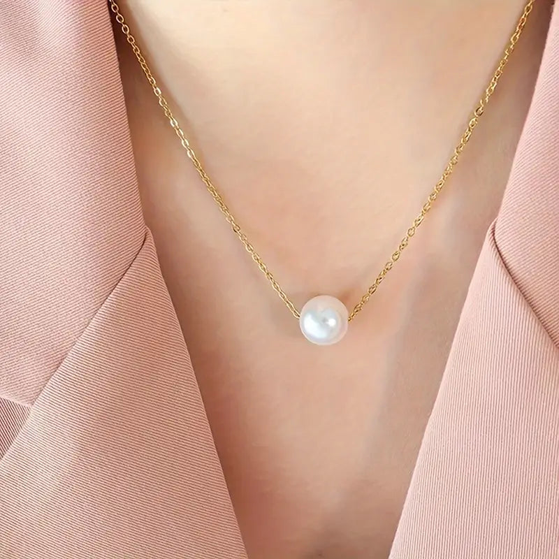 Golden-Tone Alloy Necklace