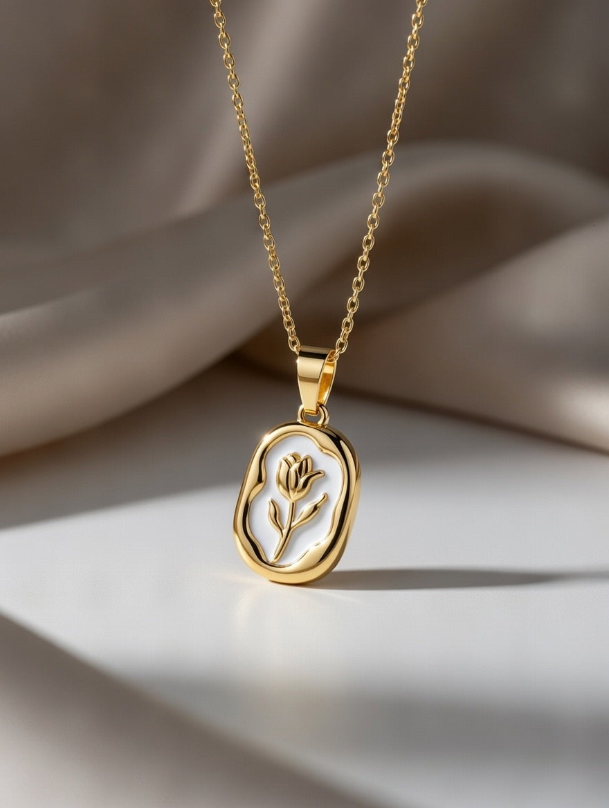 vintage gold necklace