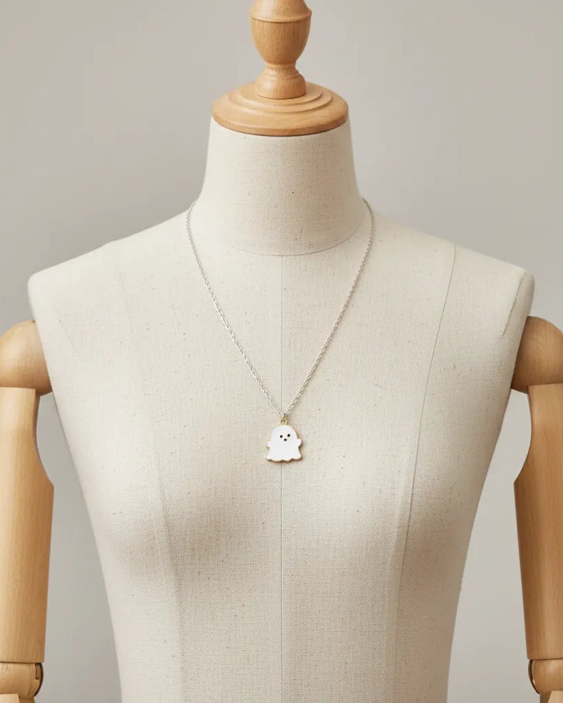 Ghost Necklace best for valentine anniversary gift