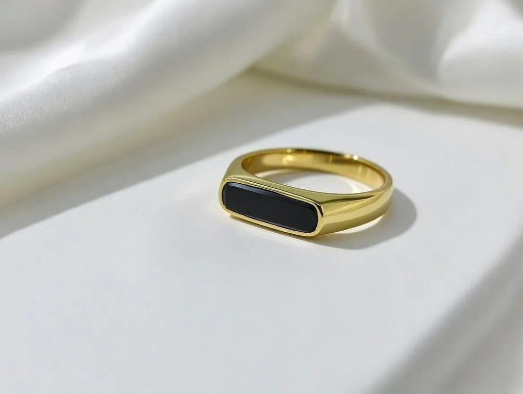 stainless steel band ring