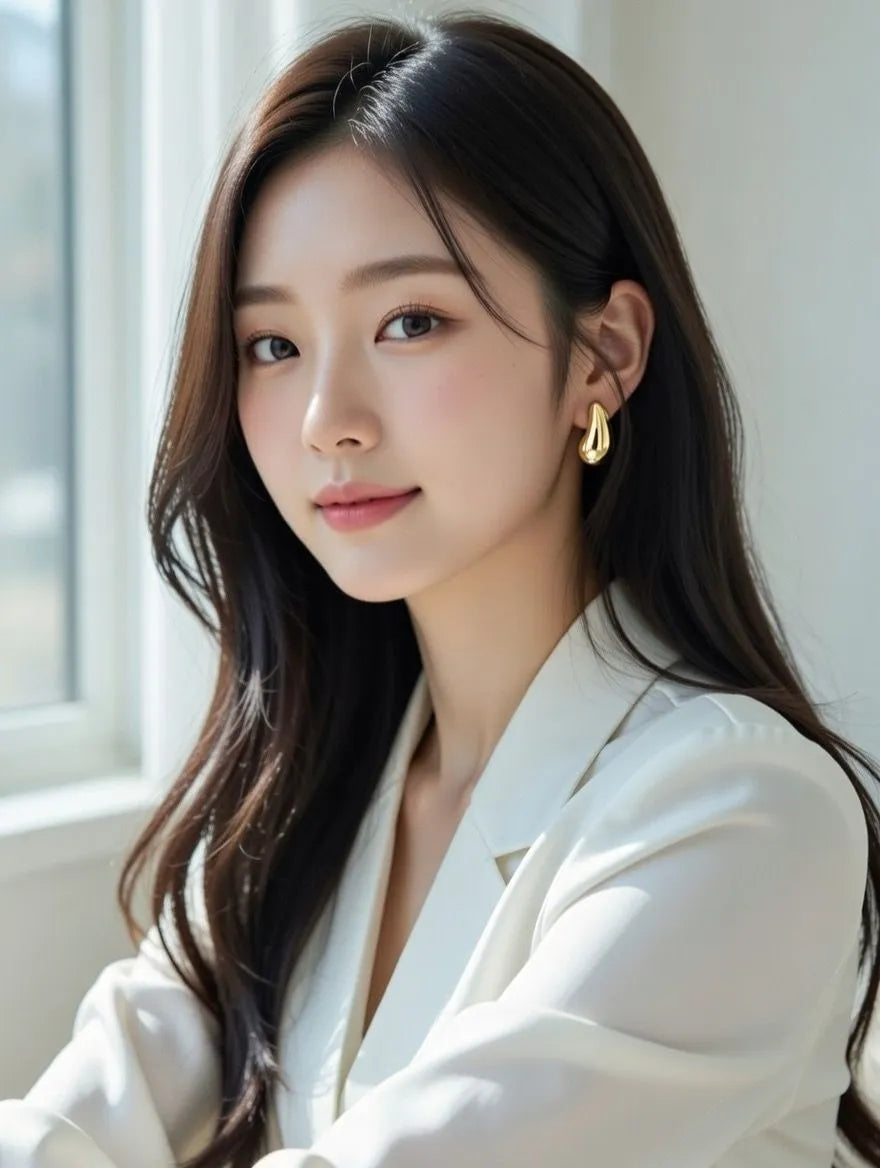 Luxury Gold Teardrop Earrings for Women Pakistan 